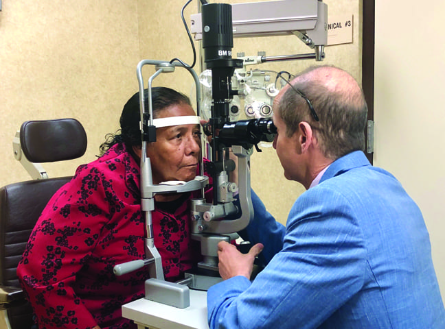 Dr. Hochman Offers Free Eye Care to Those in Need